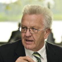 <b>Winfried Kretschmann</b> heute in Ladenburg - Kretschmann-218x218